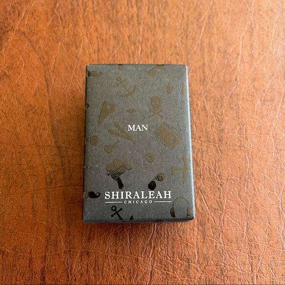 Shiraleah Chicago Thornton Tire Mark Ring Black Gray 9 NIB - Picture 2 of 12